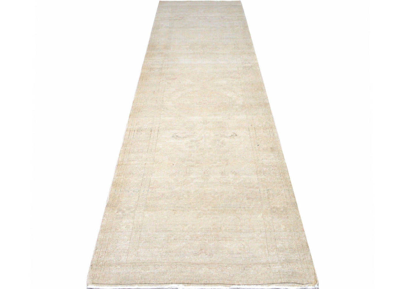 Vintage Egyptian Tabriz Runner - 2'6" x 11'8" - 110302