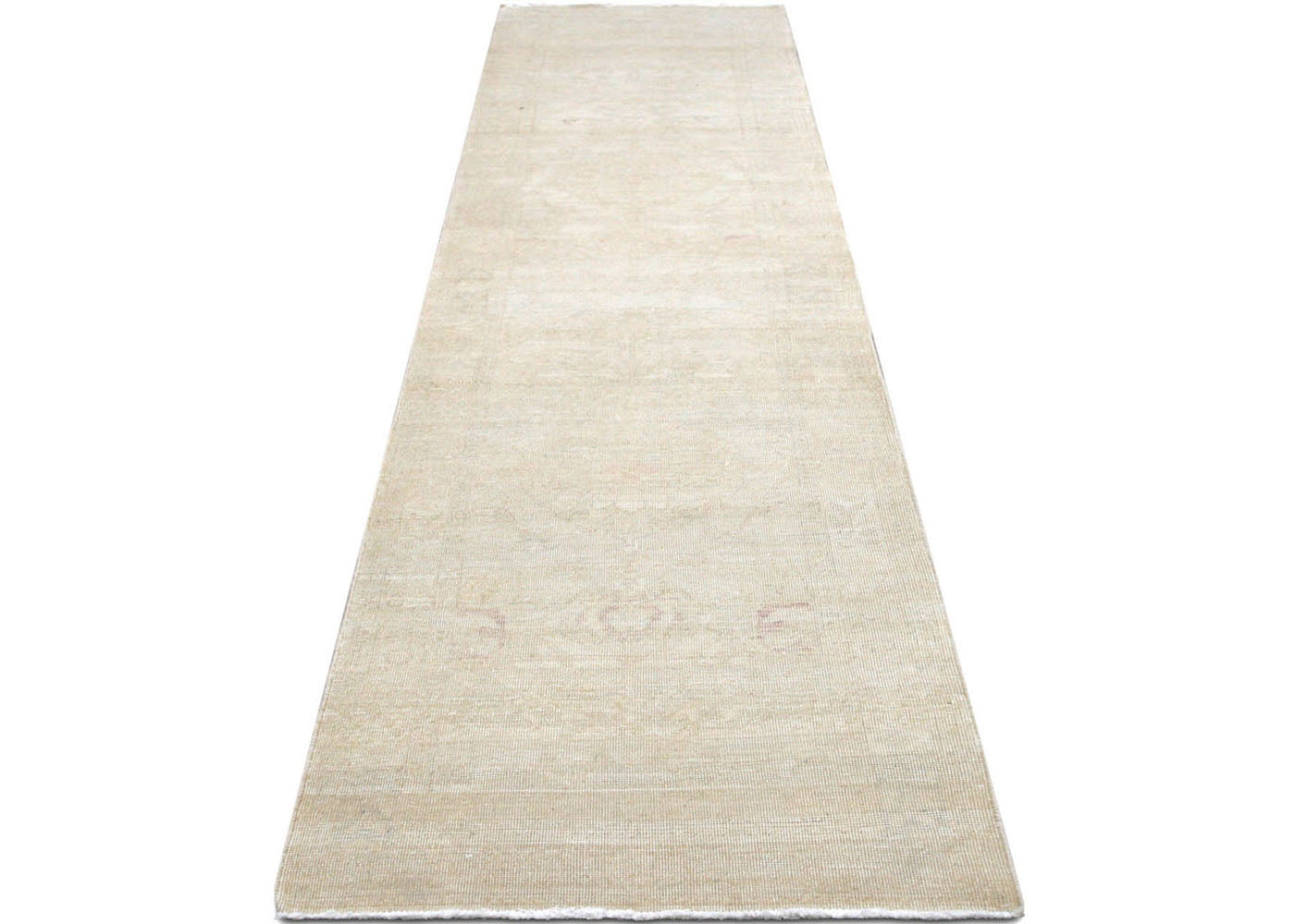 Vintage Egyptian Tabriz Runner - 2'6" x 11'8" - 110302