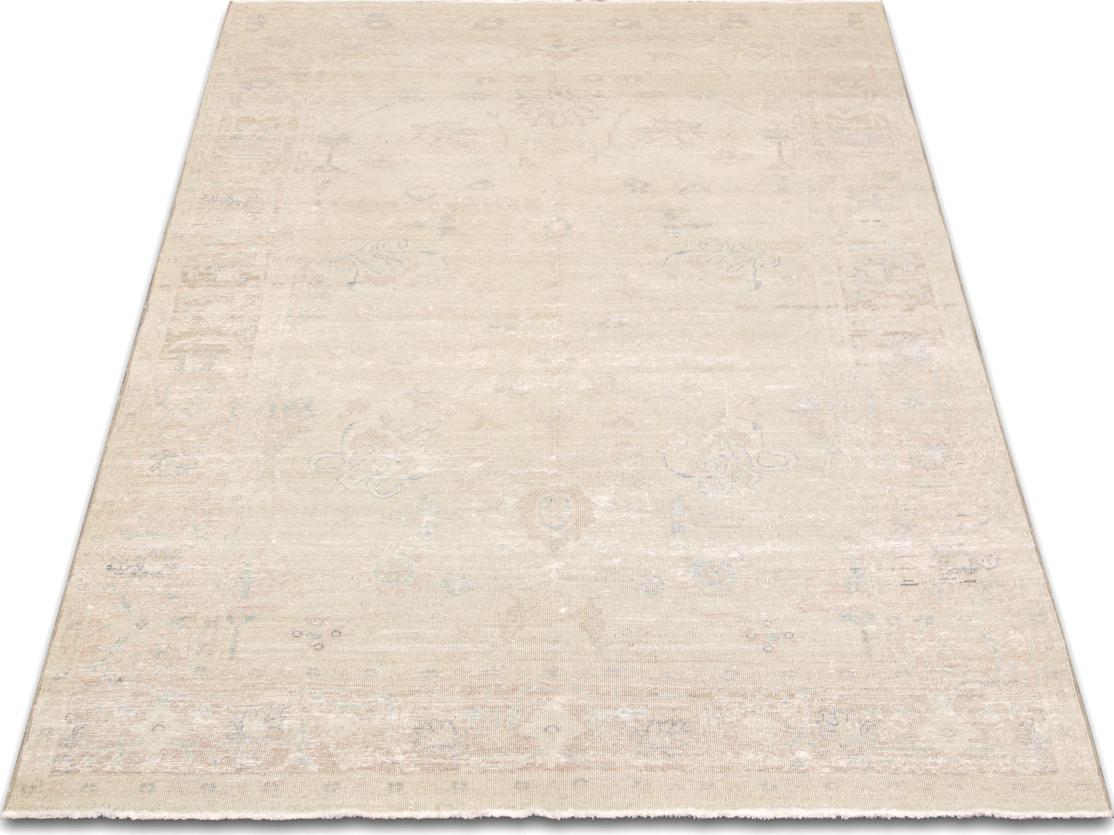 Vintage Egyptian Tabriz Rug - 5'7" x 9'