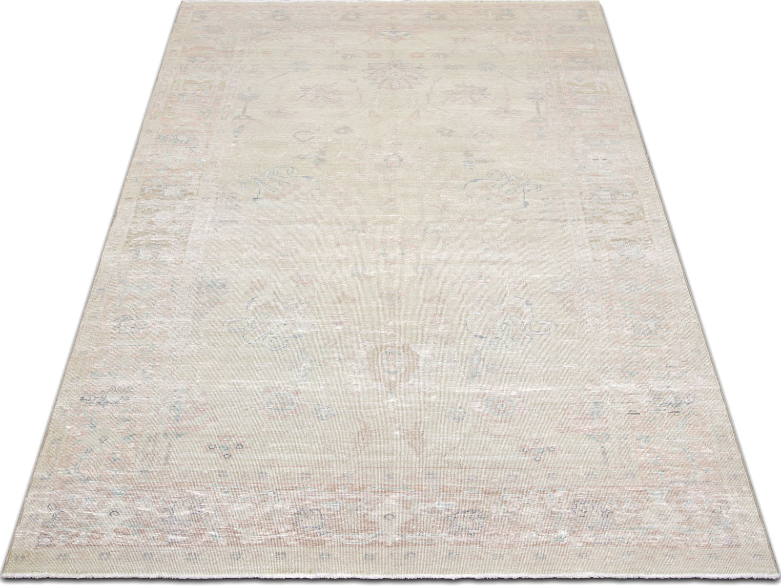 Vintage Egyptian Tabriz Rug - 5'7" x 9' - 110447