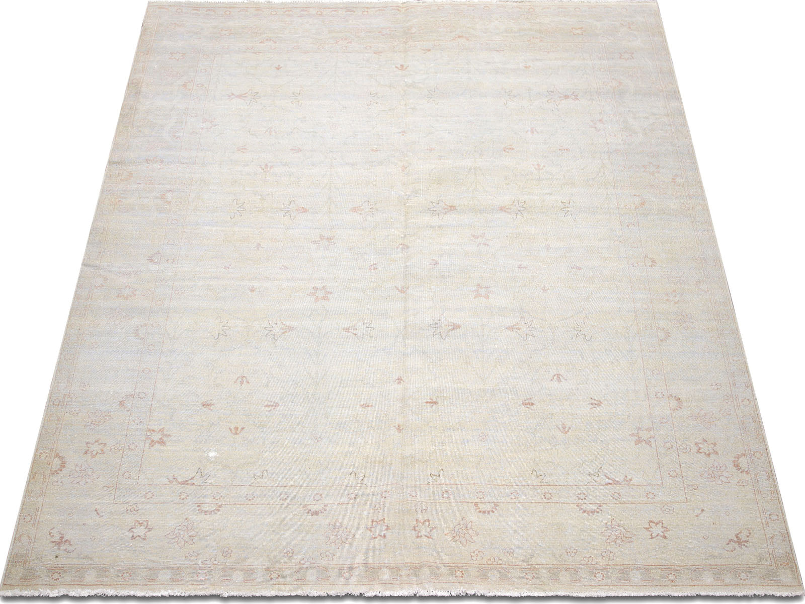 Vintage Egyptian Tabriz Rug - 7'8" x 9'6"