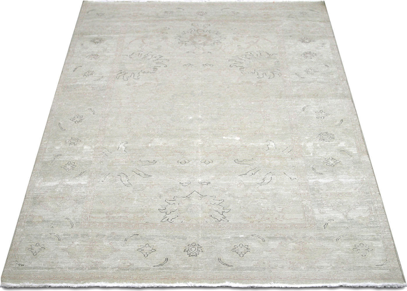 Vintage Egyptian Tabriz Rug - 5'7" x 8'10" - 110478