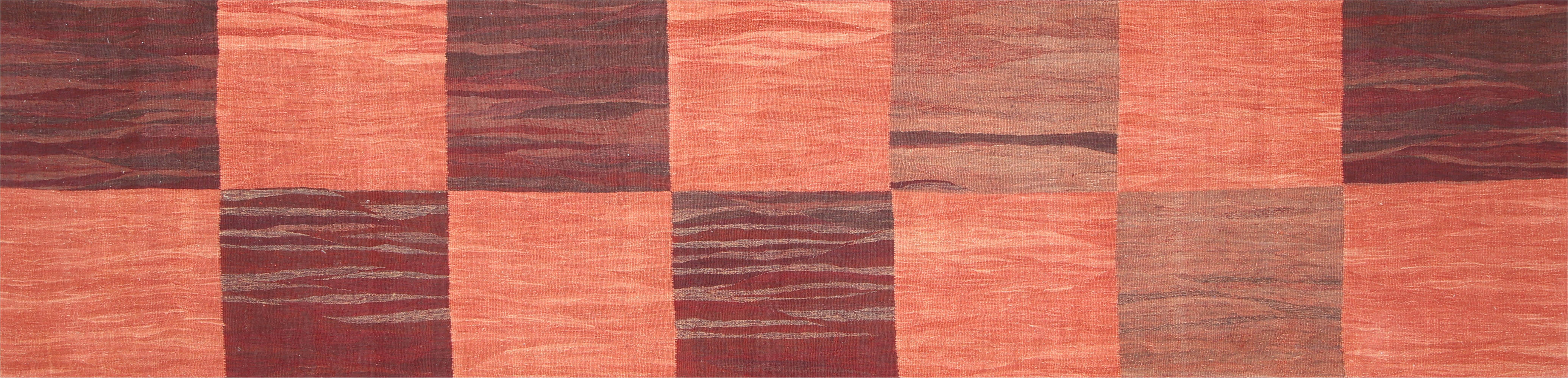 Vintage Turkish Kilim Runner - 3'3" x 13'2" - 110954
