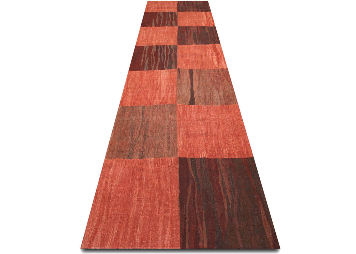 Vintage Turkish Kilim Runner - 3'3" x 13'2" - 110954