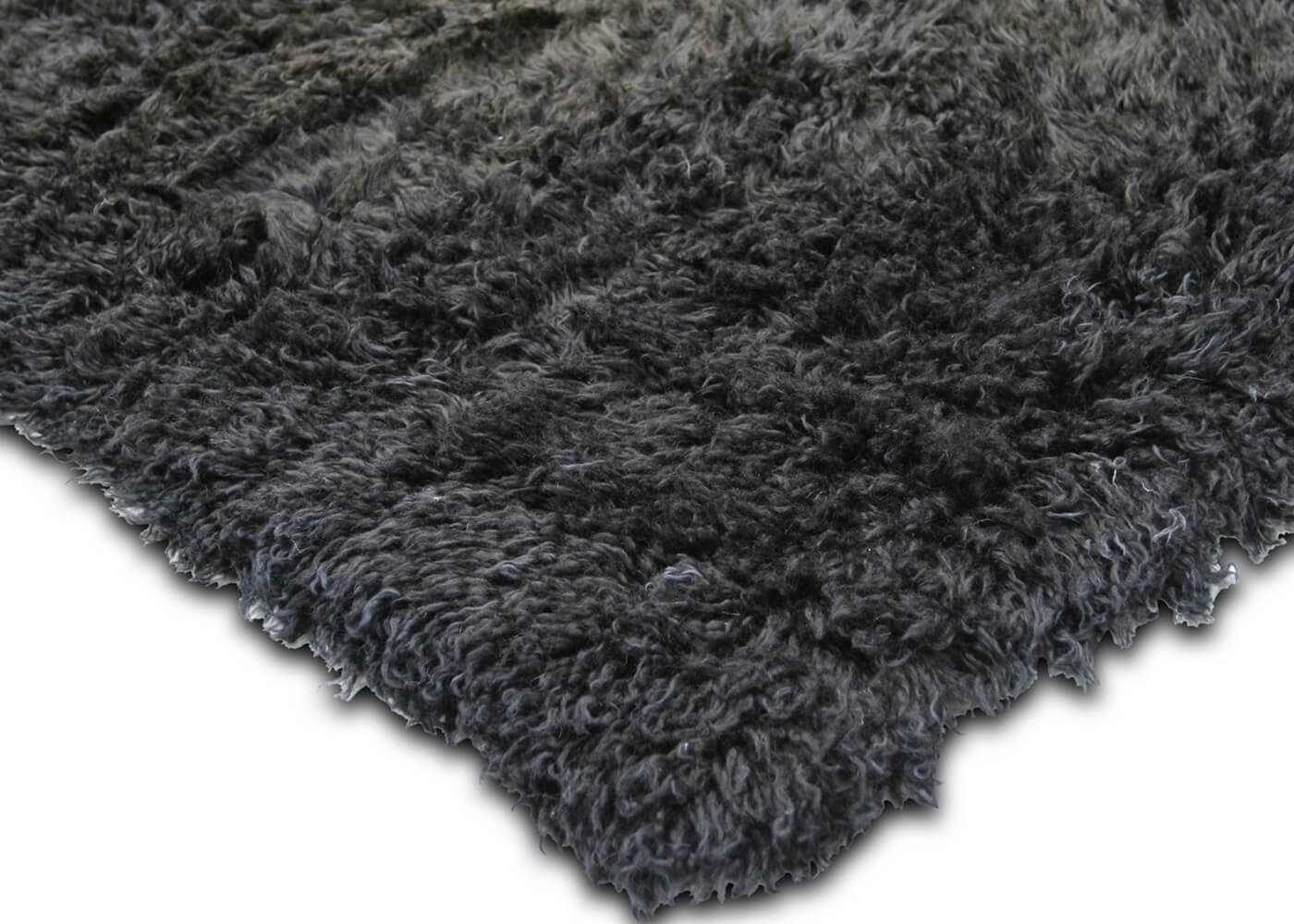 Vintage Turkish Shag Rug - 6'2" x 7'10" - 120023