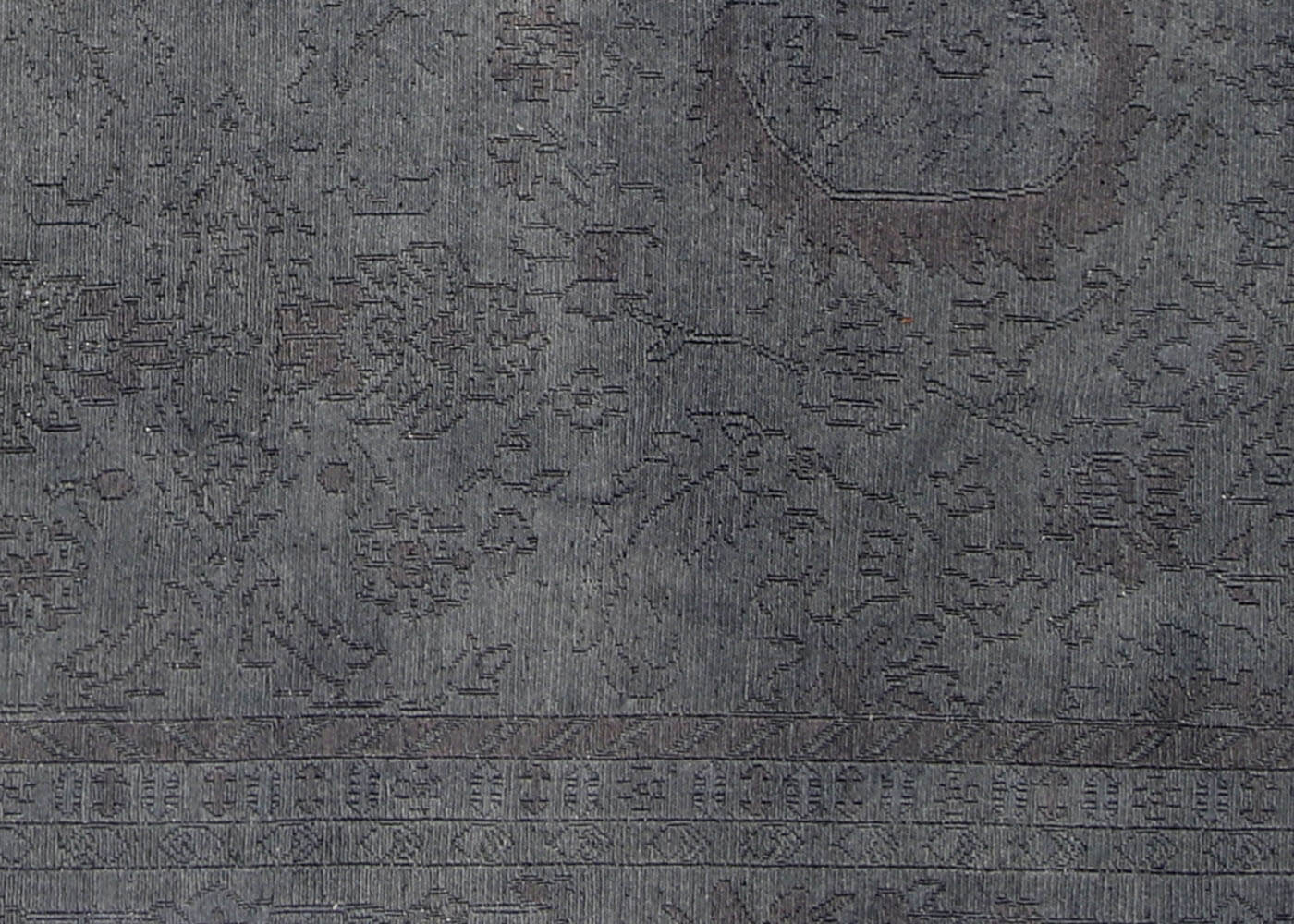 Vintage Afghan Soumak OverDyed Rug - 10'1" x 14'1" - 120109