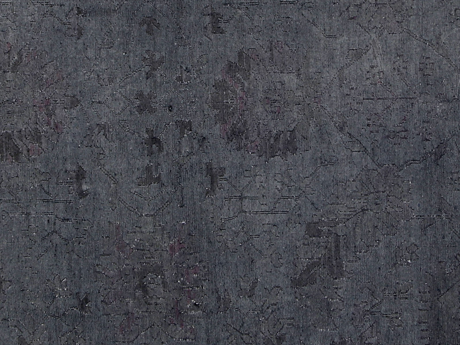 Vintage Afghan Soumak OverDyed Rug - 11'11" x 19'3"