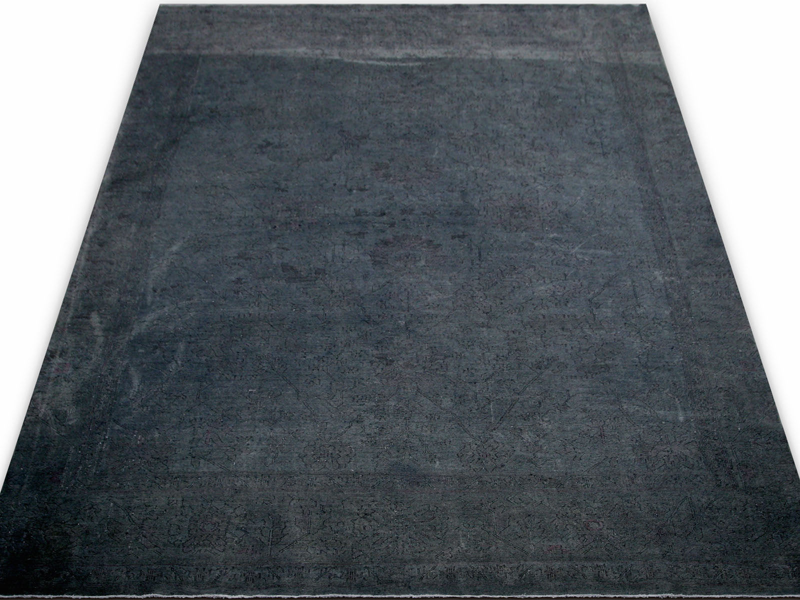 Vintage Afghan Soumak OverDyed Rug - 11'11" x 19'3"