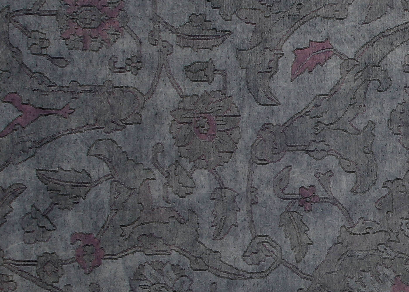 Vintage Afghan Soumak OverDyed Rug - 13'10 x 19' - 120122