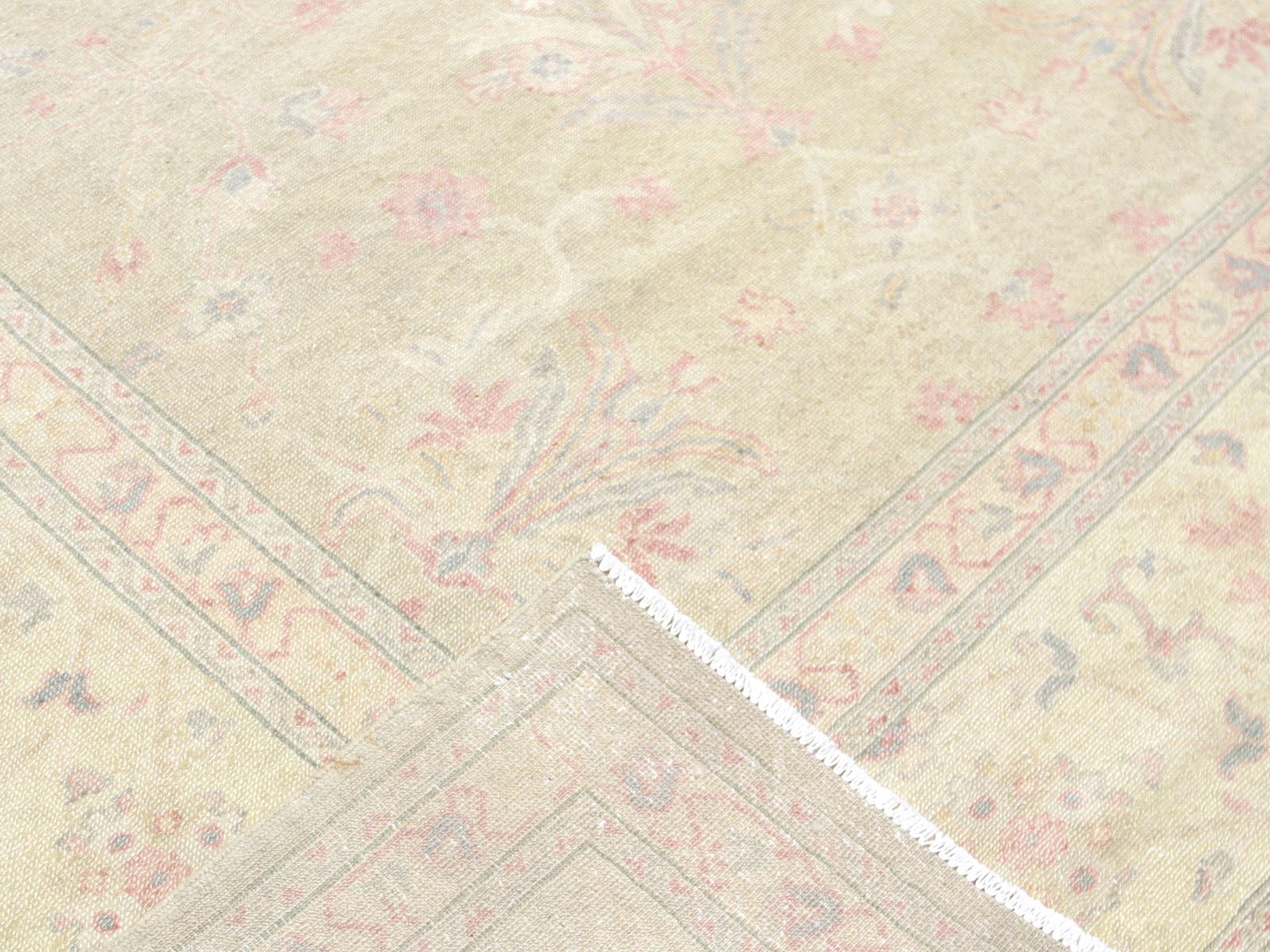 Vintage Turkish Oushak Rug - 11'6" x 17'7"