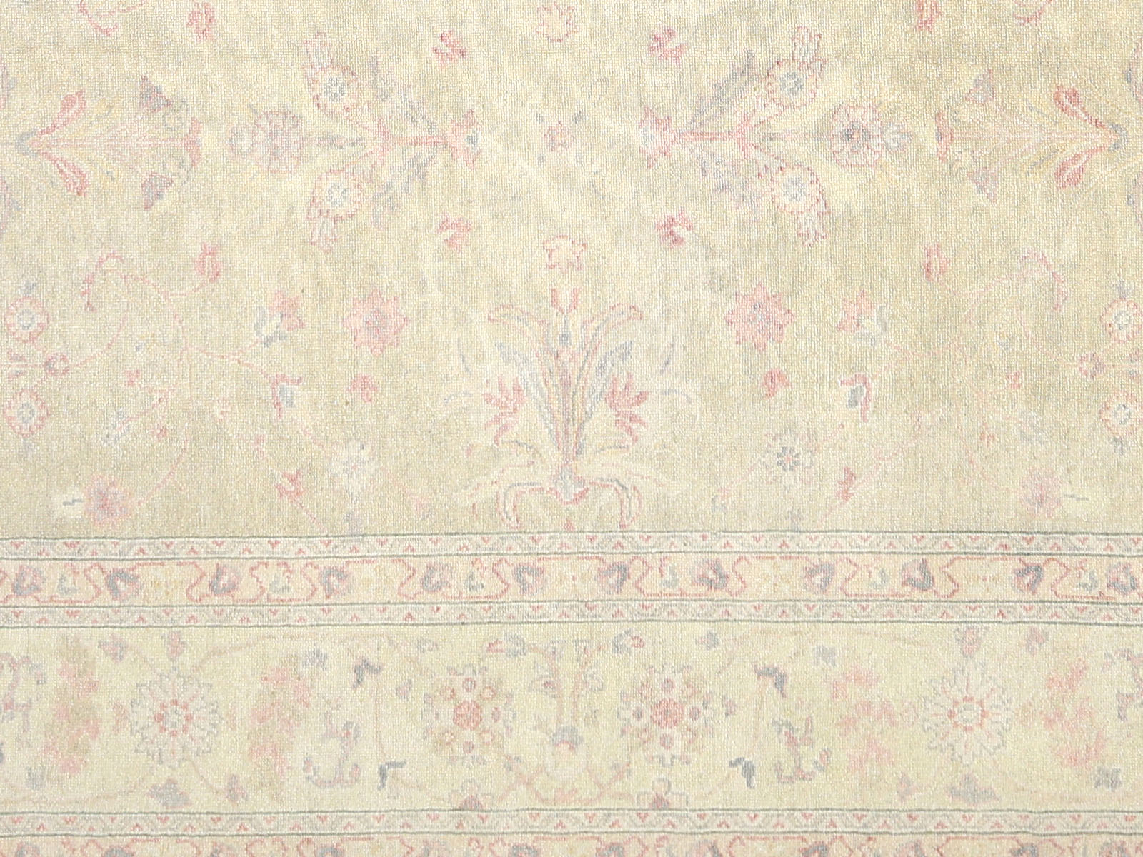 Vintage Turkish Oushak Rug - 11'6" x 17'7"
