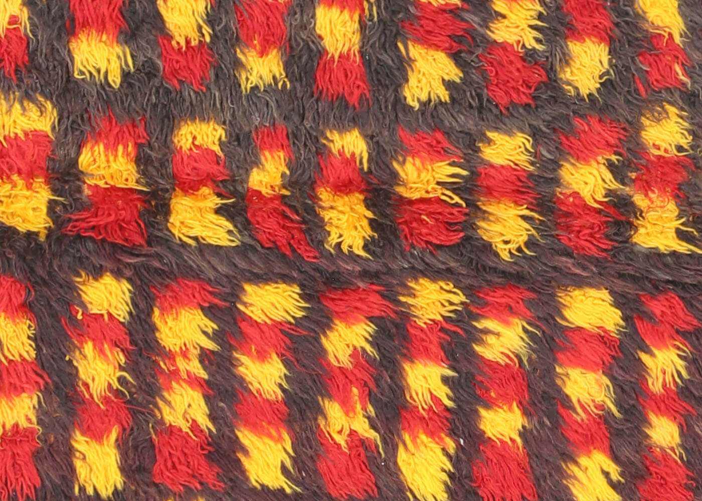 Vintage Turkish Tulu Rug - 4'7" x 4'11" - 120209