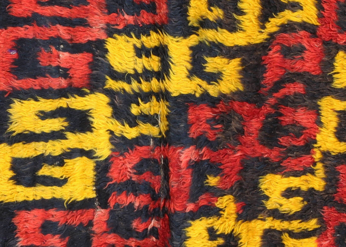 Vintage Turkish Tulu Rug - 3'3" x 6'4" - 120213