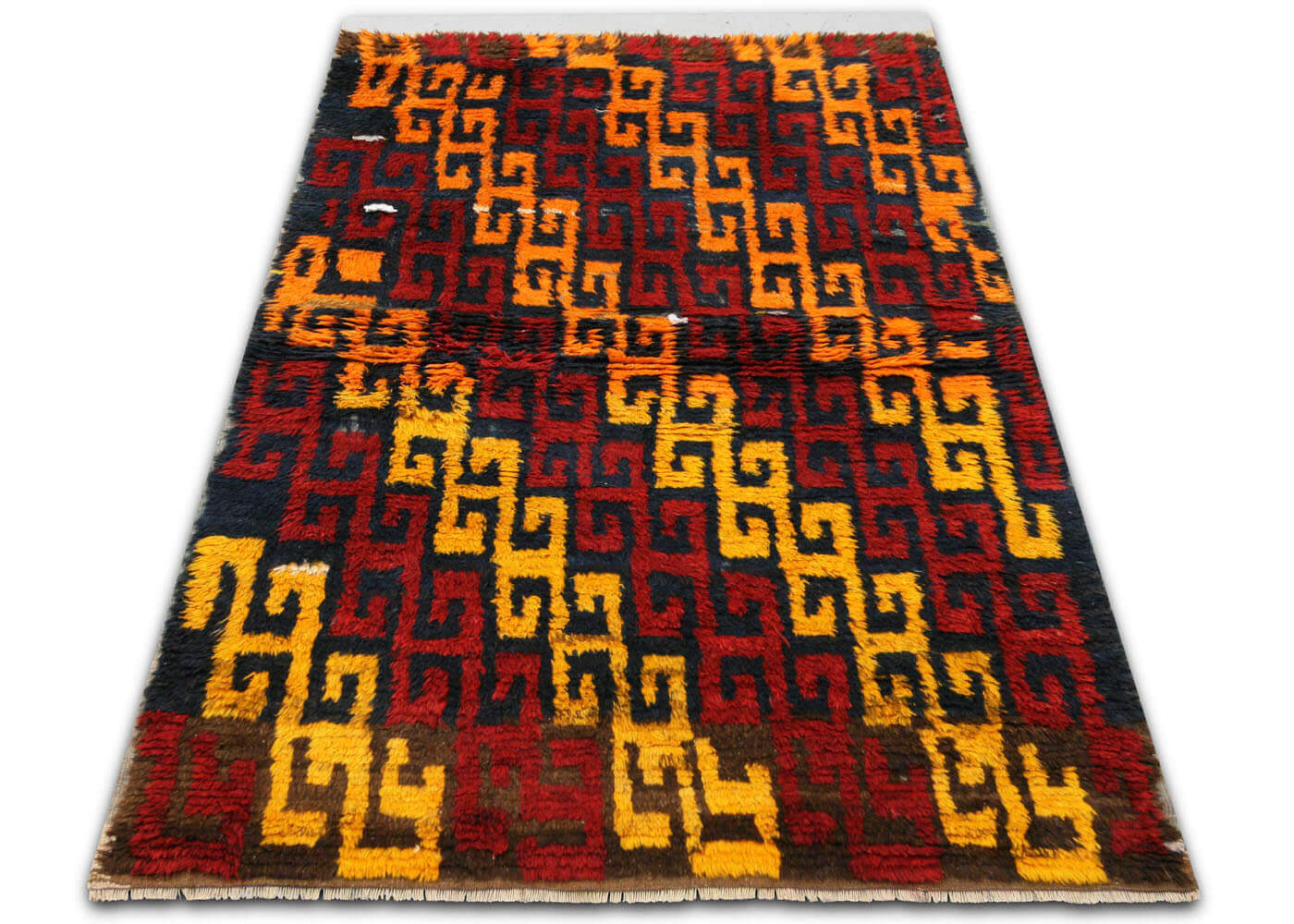 Vintage Turkish Tulu Rug - 4' x 6'6" - 120219