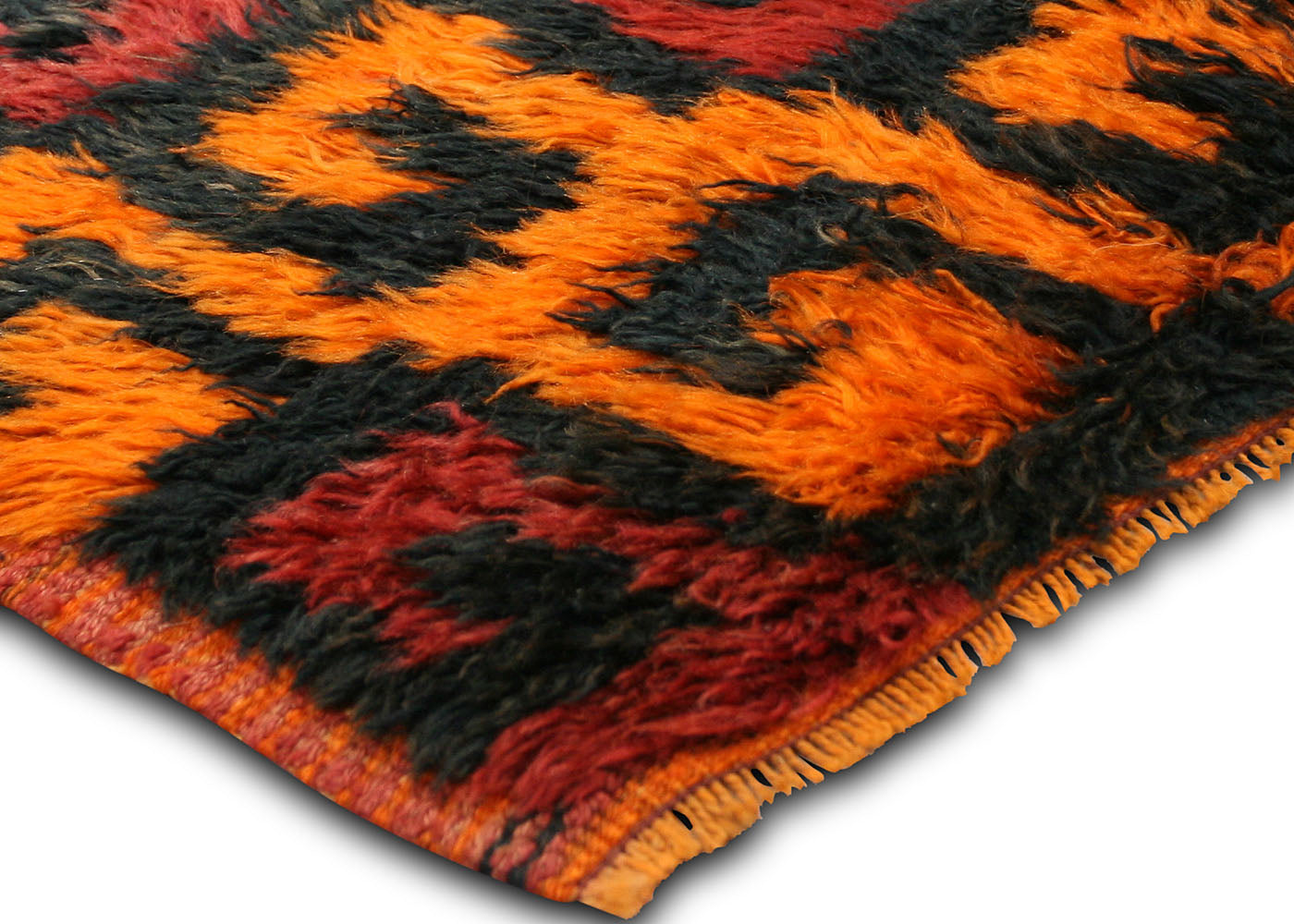 Vintage Turkish Tulu Rug - 3'4" x 4'1" - 120227