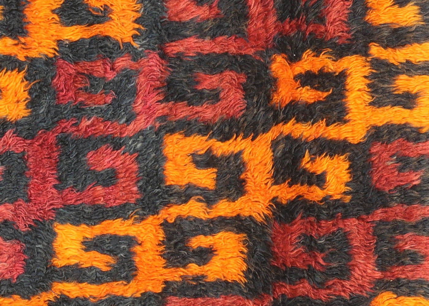 Vintage Turkish Tulu Rug - 3'4" x 4'1" - 120227