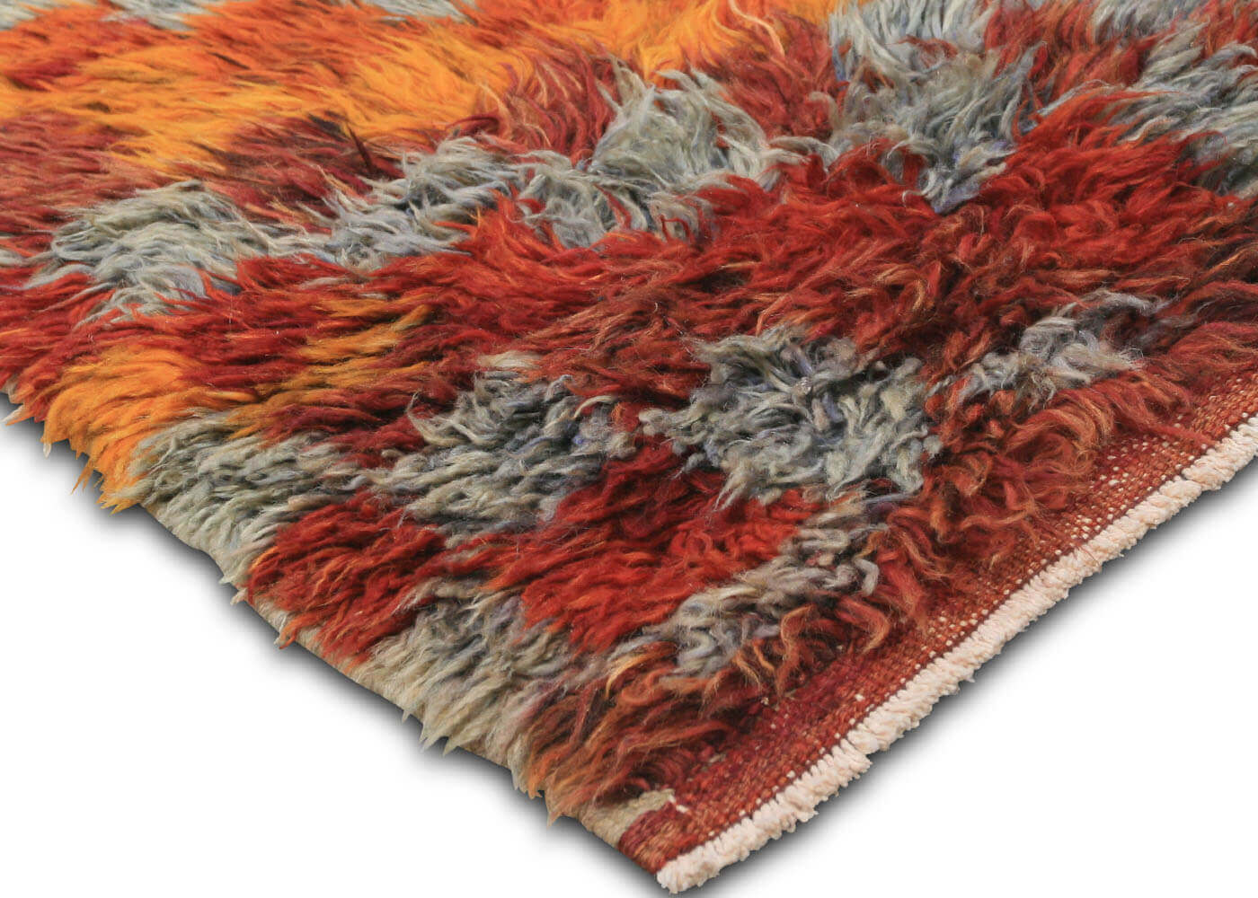 Vintage Turkish Tulu Rug - 3'1" x 5'9" - 120243
