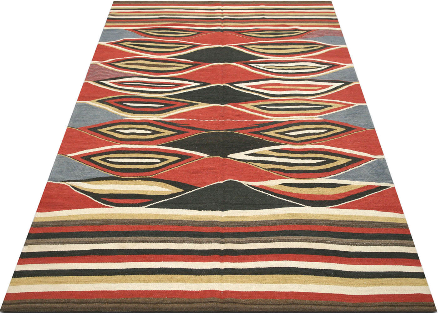 Vintage Egyptian Kilim - 6'6" x 9'10" - 120375