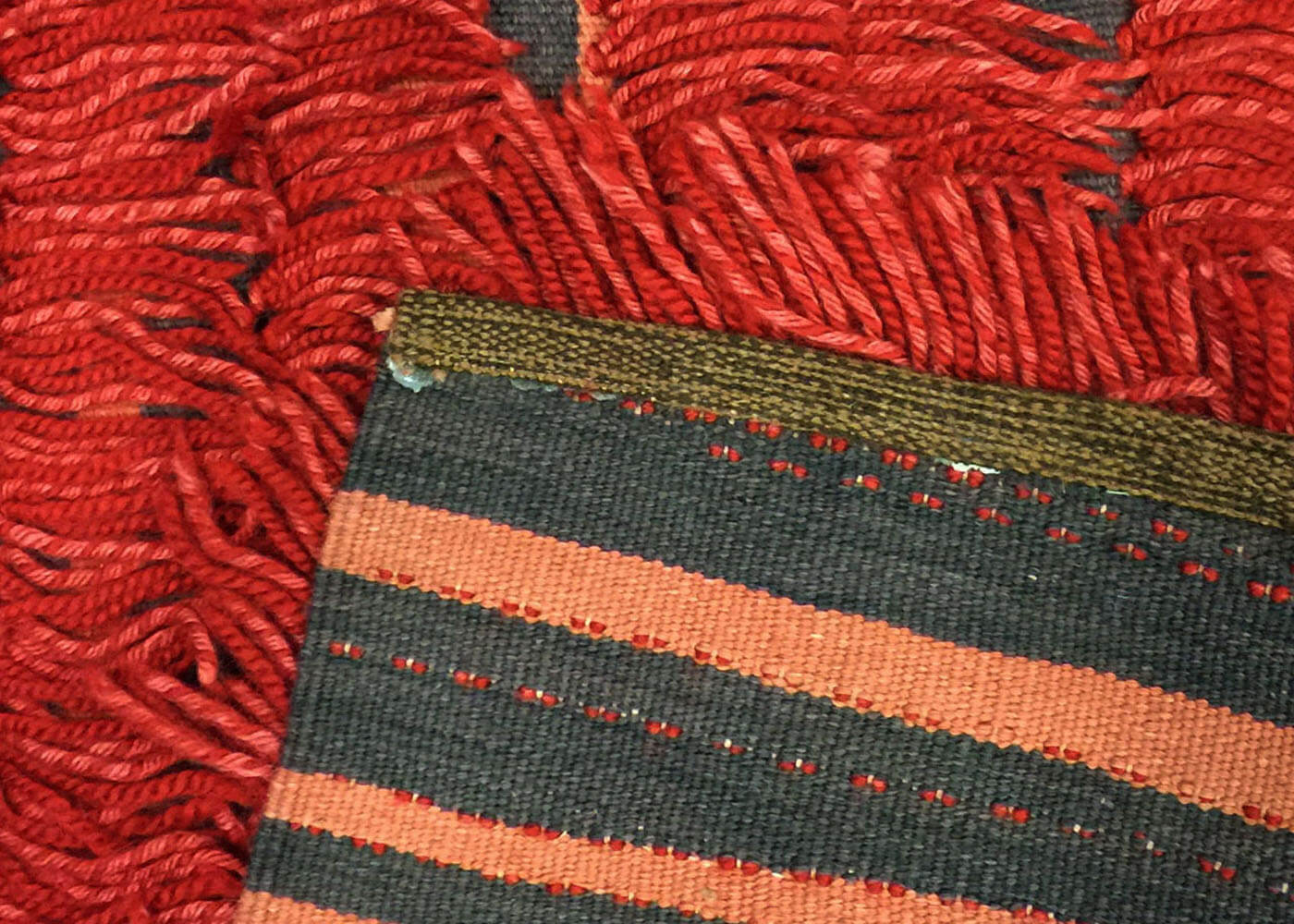 Vintage Egyptian Tulu Rug - 3'11" x 6' - 120457