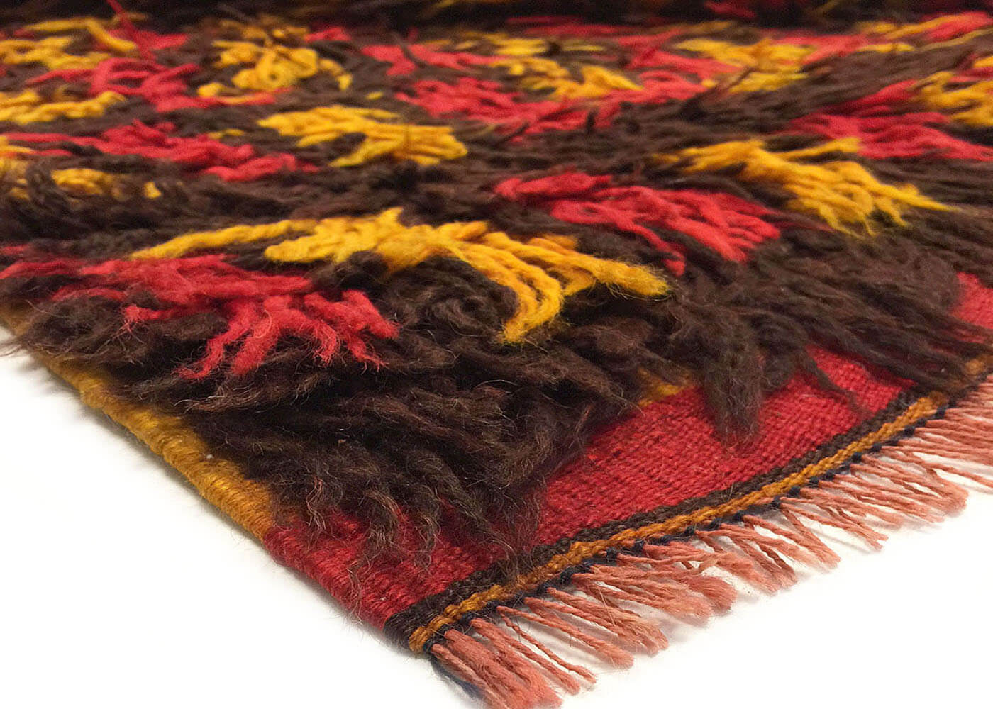 Vintage Turkish Tulu Rug - 5' x 10' - 120556