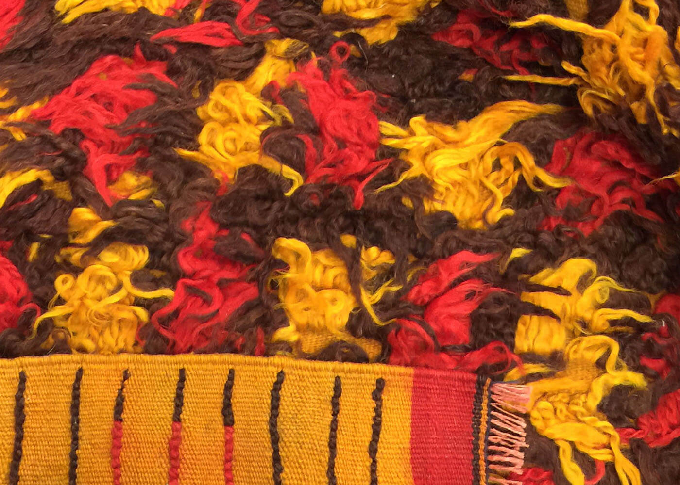 Vintage Turkish Tulu Rug - 5' x 10' - 120556