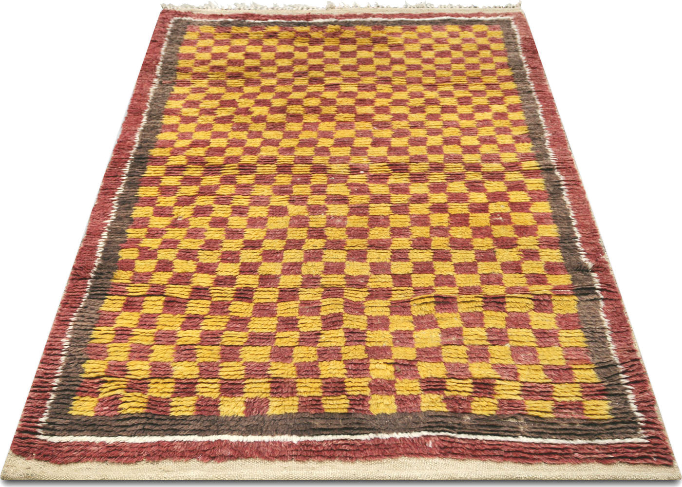 Vintage Turkish Tulu Rug - 3'5" x 5'8" - 120558
