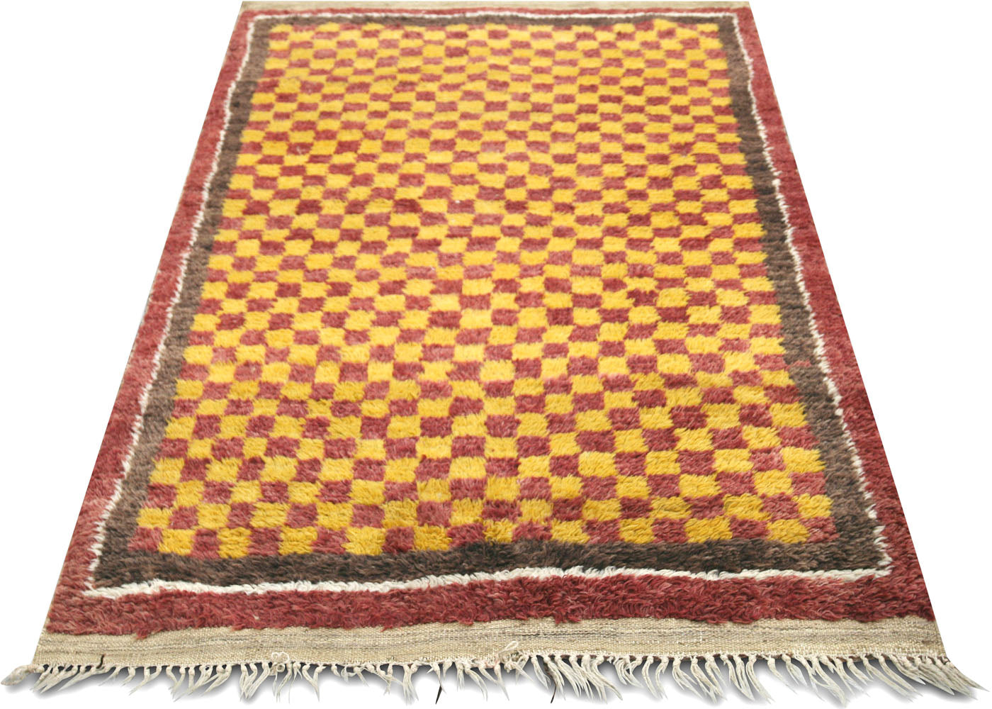 Vintage Turkish Tulu Rug - 3'5" x 5'8" - 120558