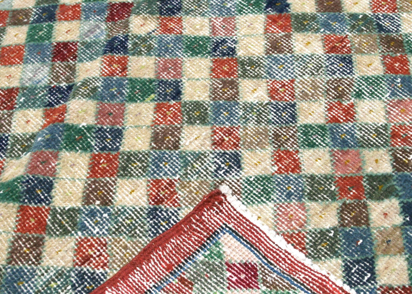 Vintage Turkish Mid-Century-Modern Rug - 4'8" x 8'5" - 120582