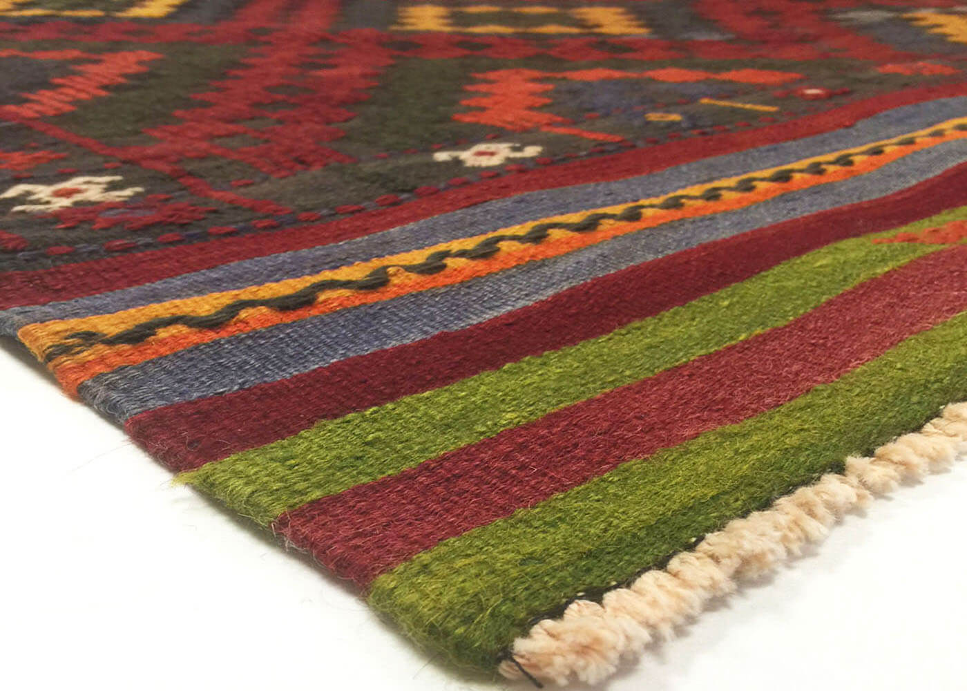 Vintage Turkish Kilim - 5'9" x 7'9" - 120667