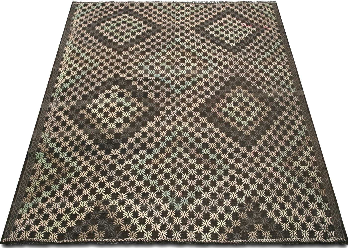Vintage Turkish Kilim - 7'1" x 8'11" - 120671