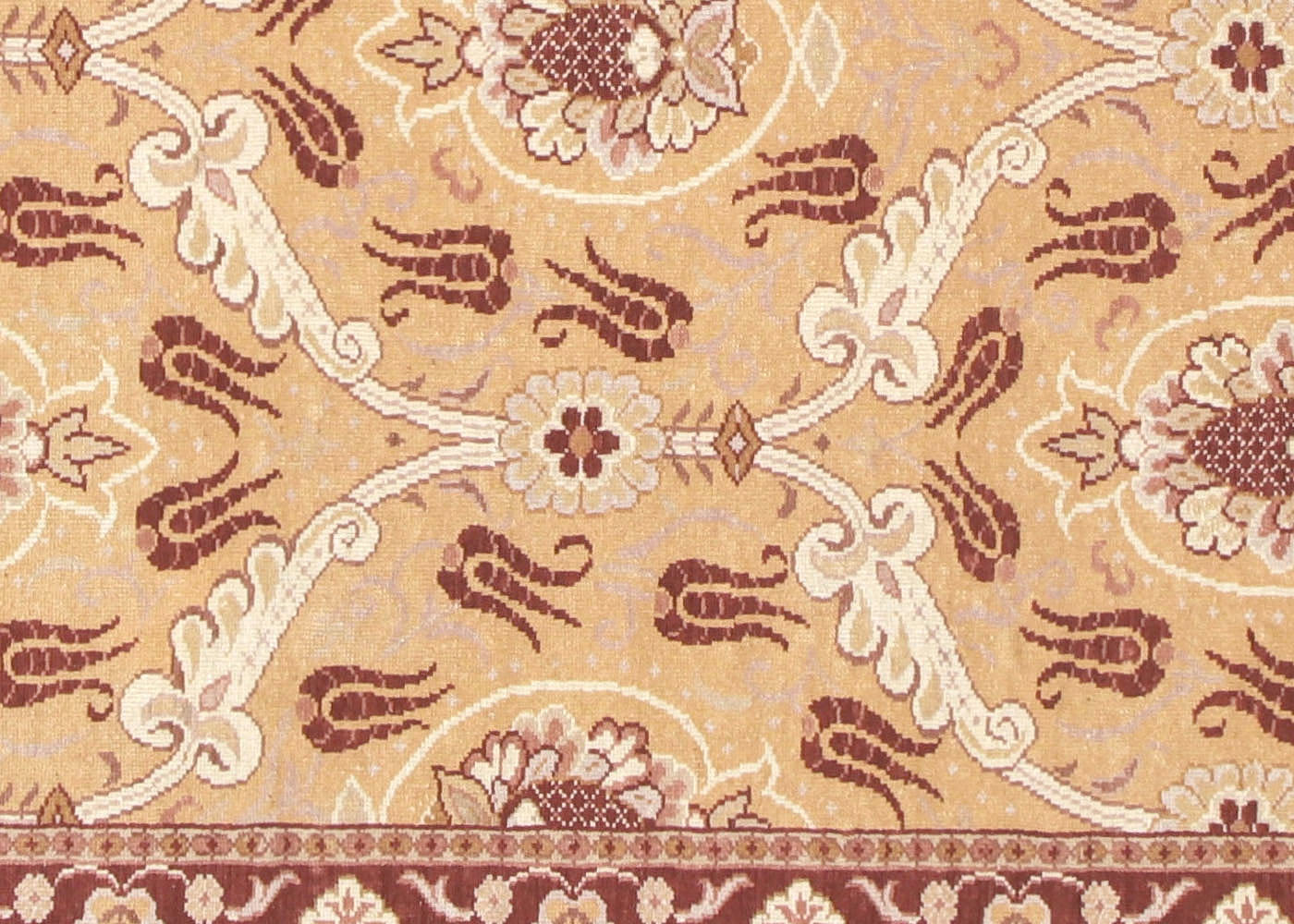 Vintage Turkish Oushak Rug - 7'1" x 9'8" - 120775