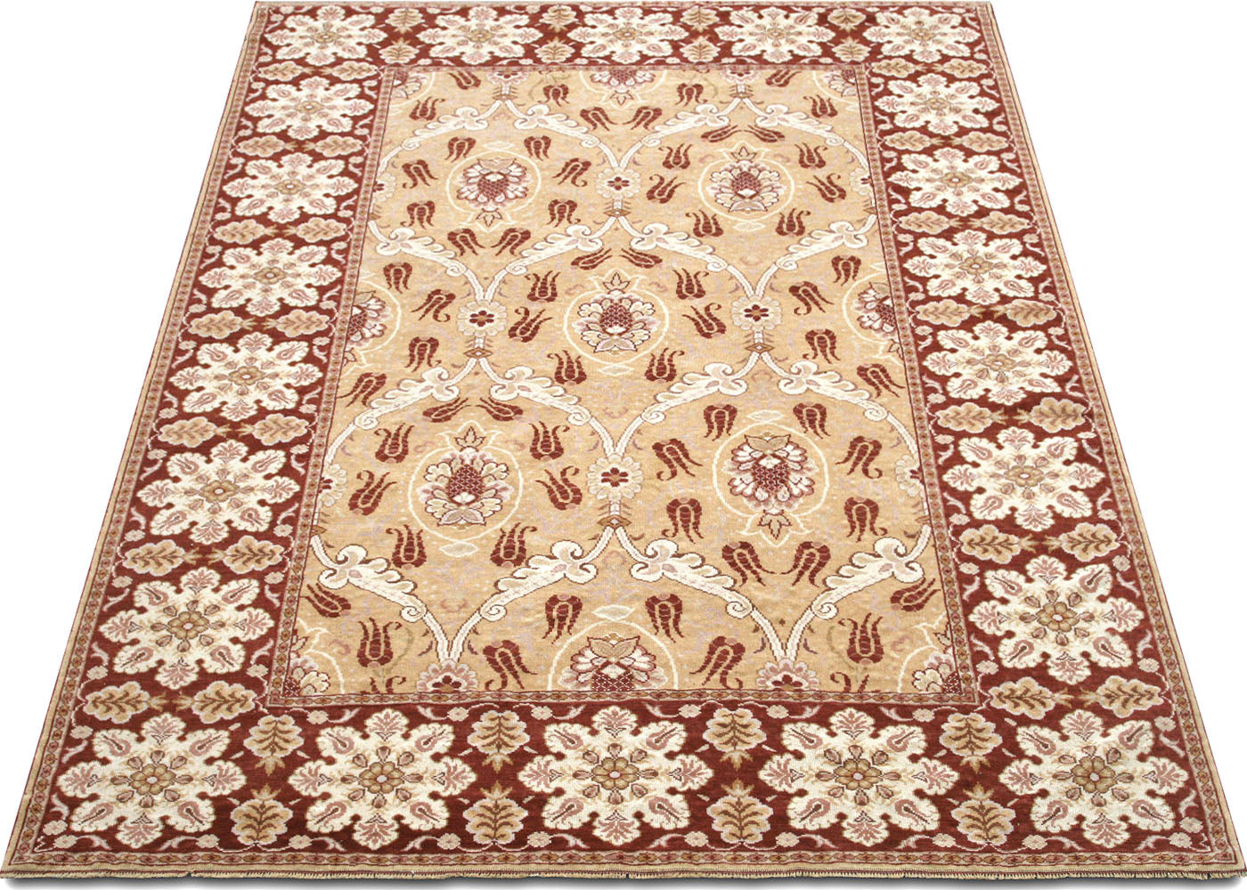 Vintage Turkish Oushak Rug - 7'1" x 9'8" - 120775