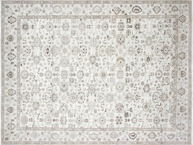 Recently Woven Egyptian Tabriz Carpet - 11'10" x 15'9"