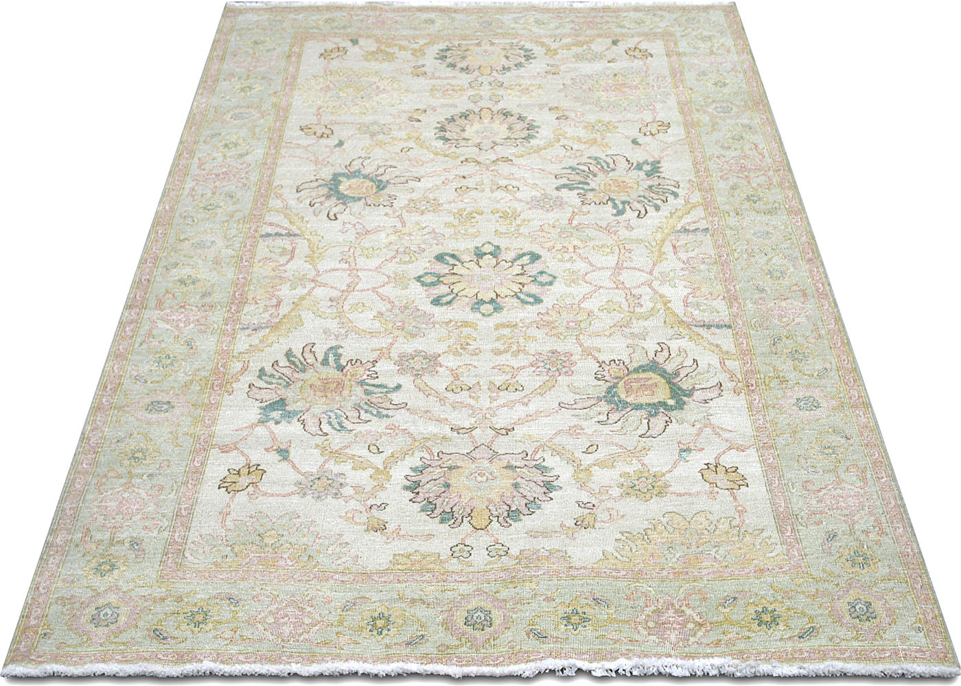 Vintage Egyptian Tabriz Rug - 5'9" x 8'9" - 121265