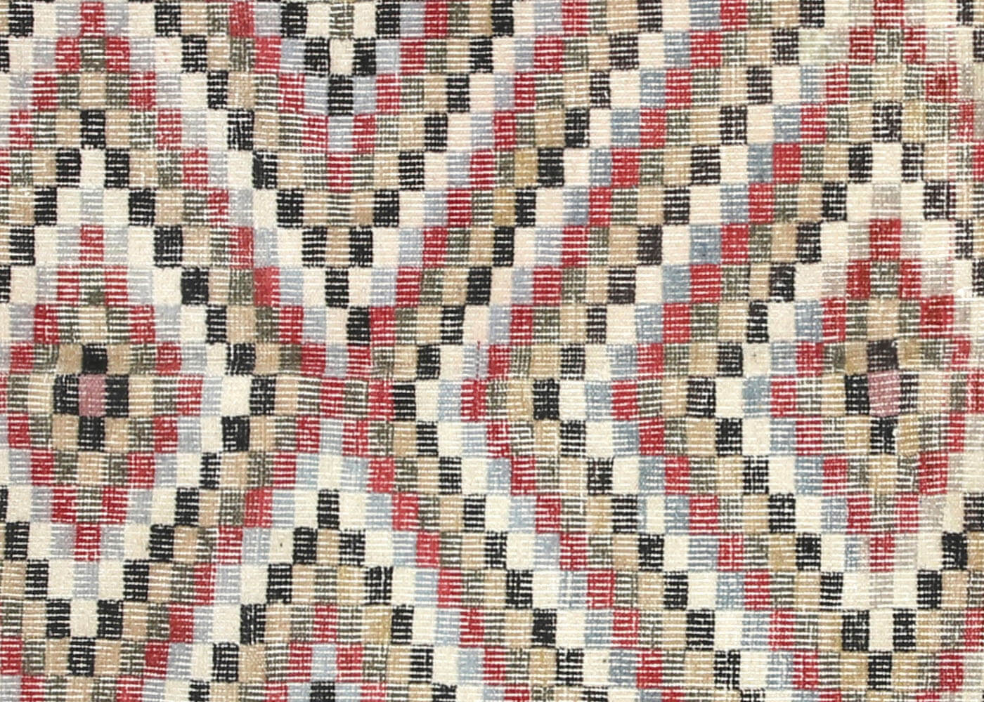 Vintage Turkish Mid-Century-Modern Rug - 5'10" x 10'6" - 121369