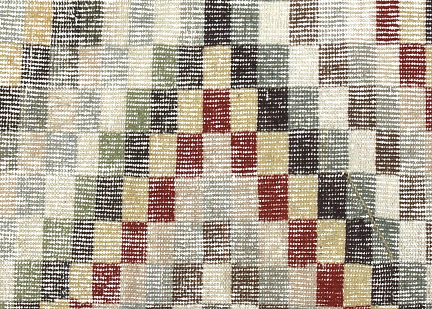 Vintage Turkish Mid-Century-Modern Rug - 3'4" x 5'10" - 121533