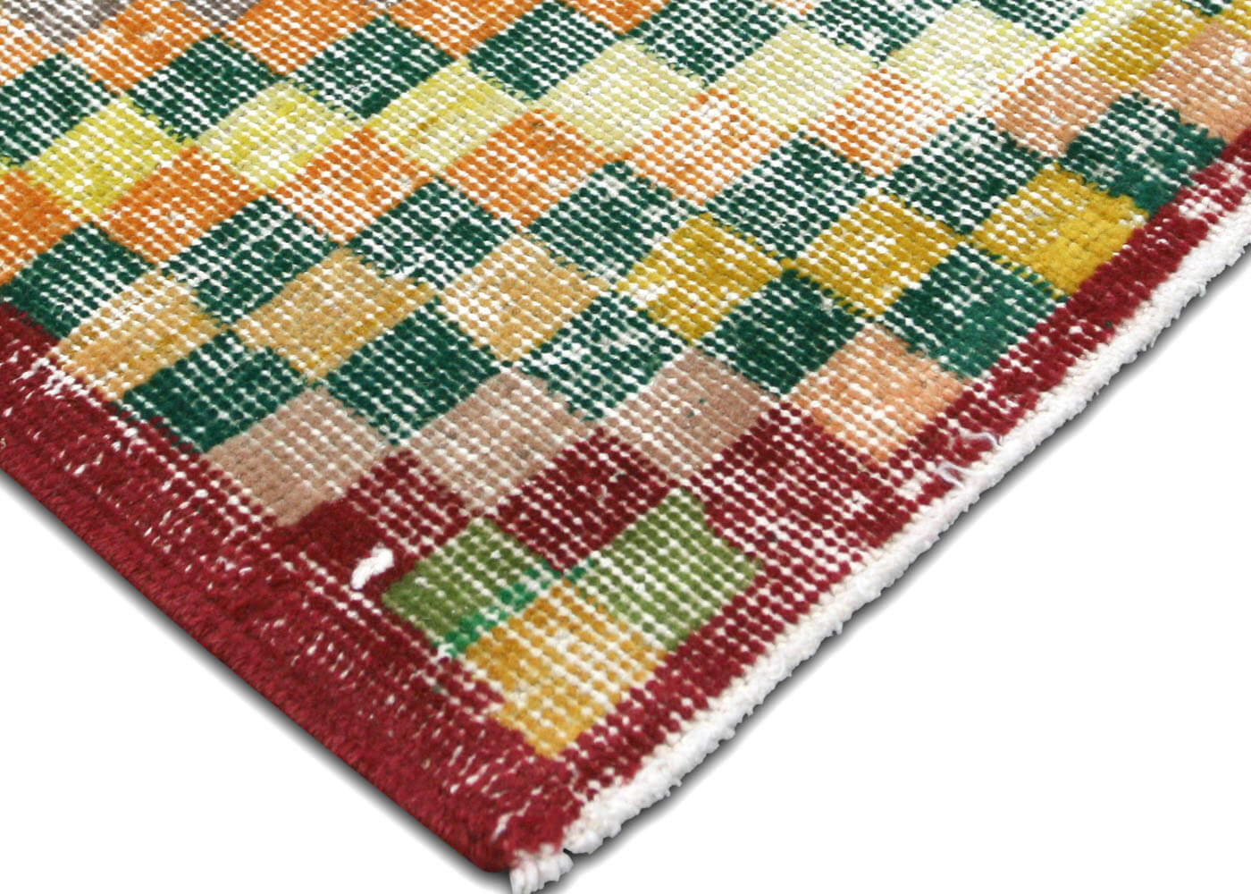 Vintage Turkish Mid-Century-Modern Rug - 4' x 7' - 132019