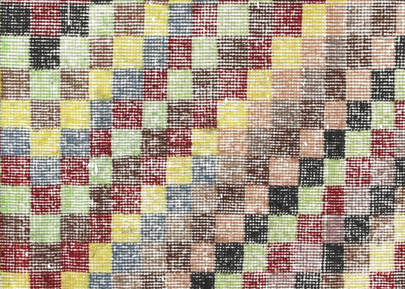 Vintage Turkish Mid-Century-Modern Rug - 4' x 7' - 132019