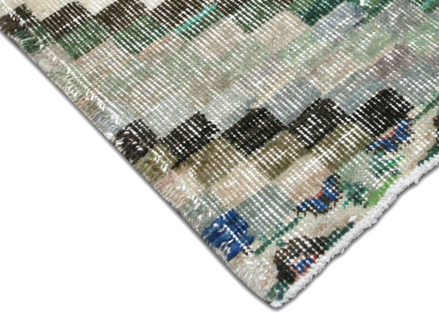Vintage Turkish Mid-Century-Modern Rug - 5'4" x 8'6" - 132032