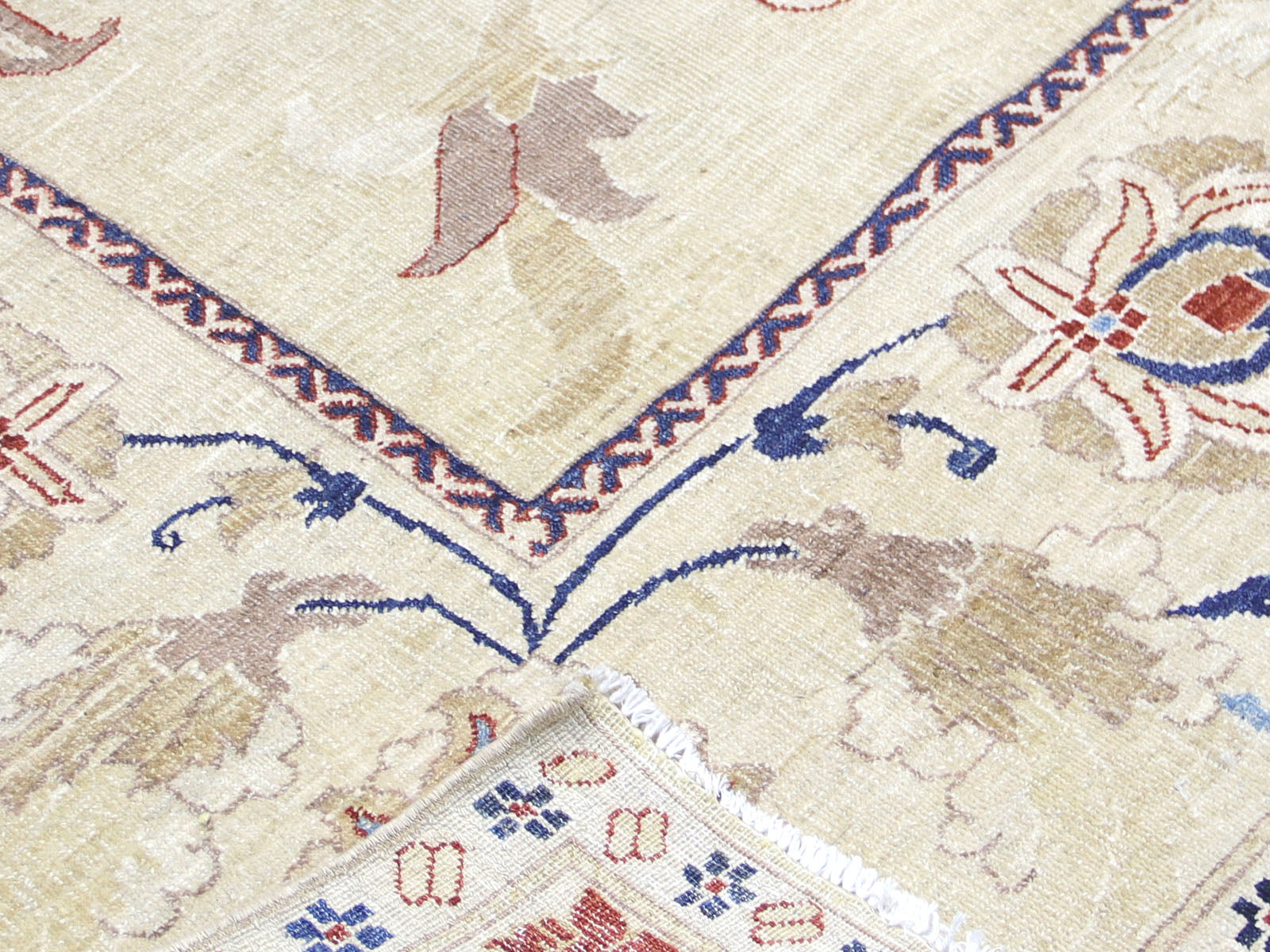 Vintage Afghan Peshawar Rug - 11'7" x 17'3"