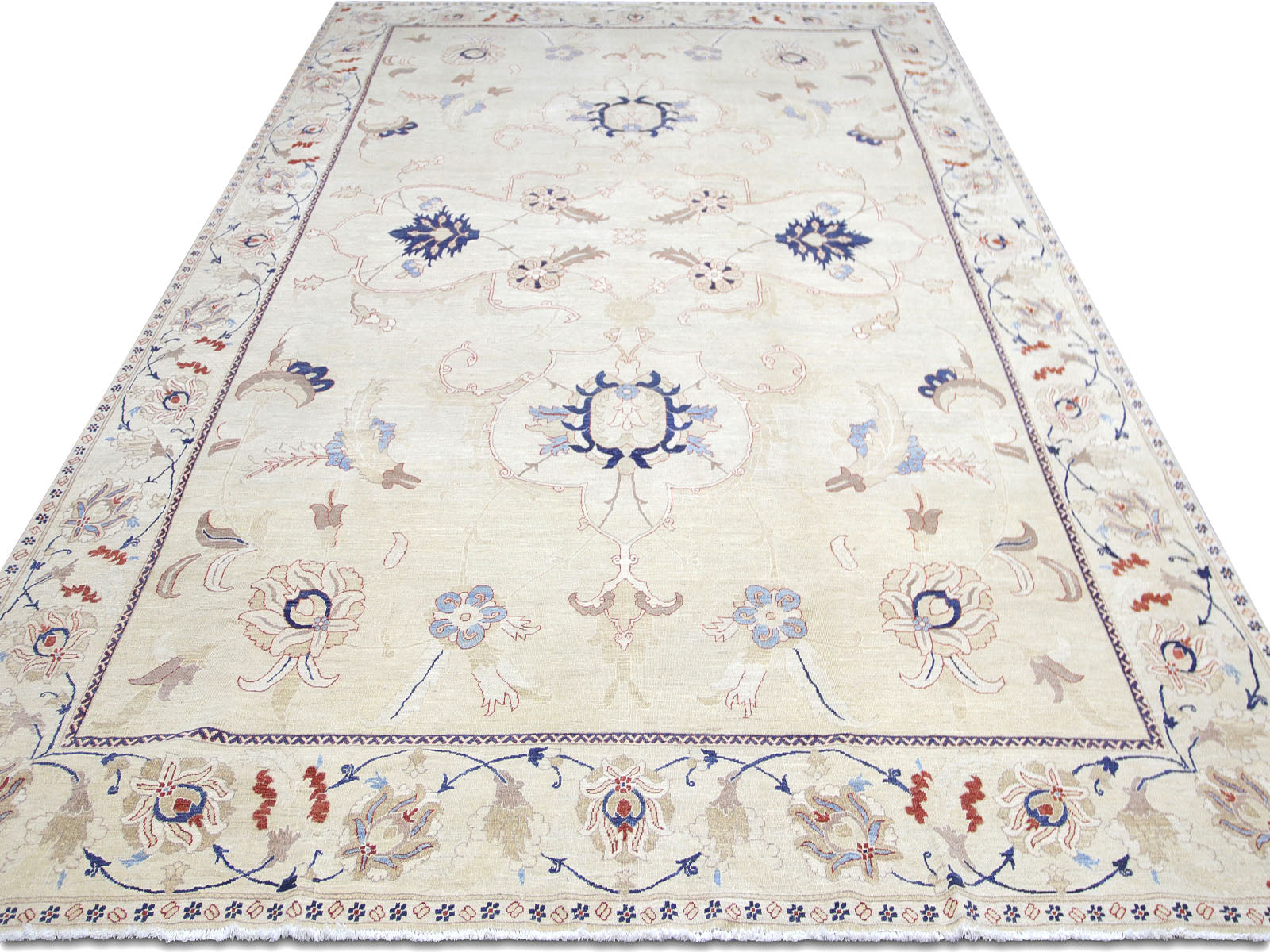 Vintage Afghan Peshawar Rug - 11'7" x 17'3"