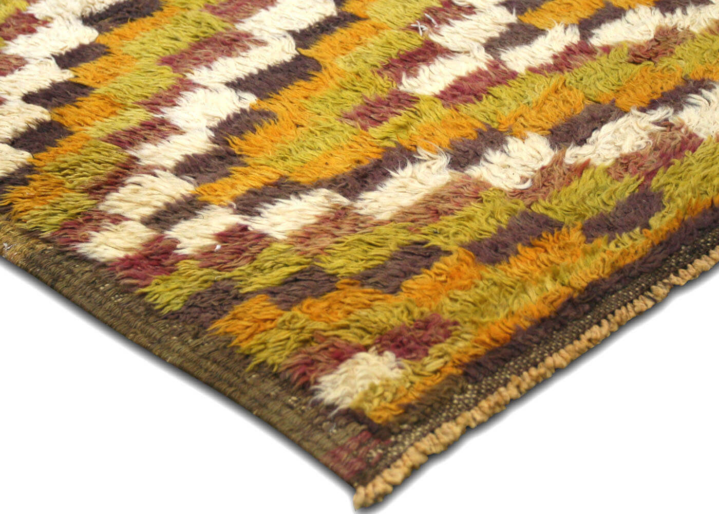 Vintage Turkish Tulu Rug - 4'6" x 8'1" - 132191