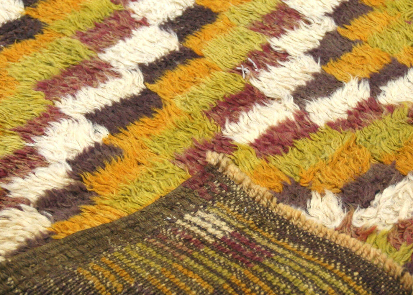 Vintage Turkish Tulu Rug - 4'6" x 8'1" - 132191