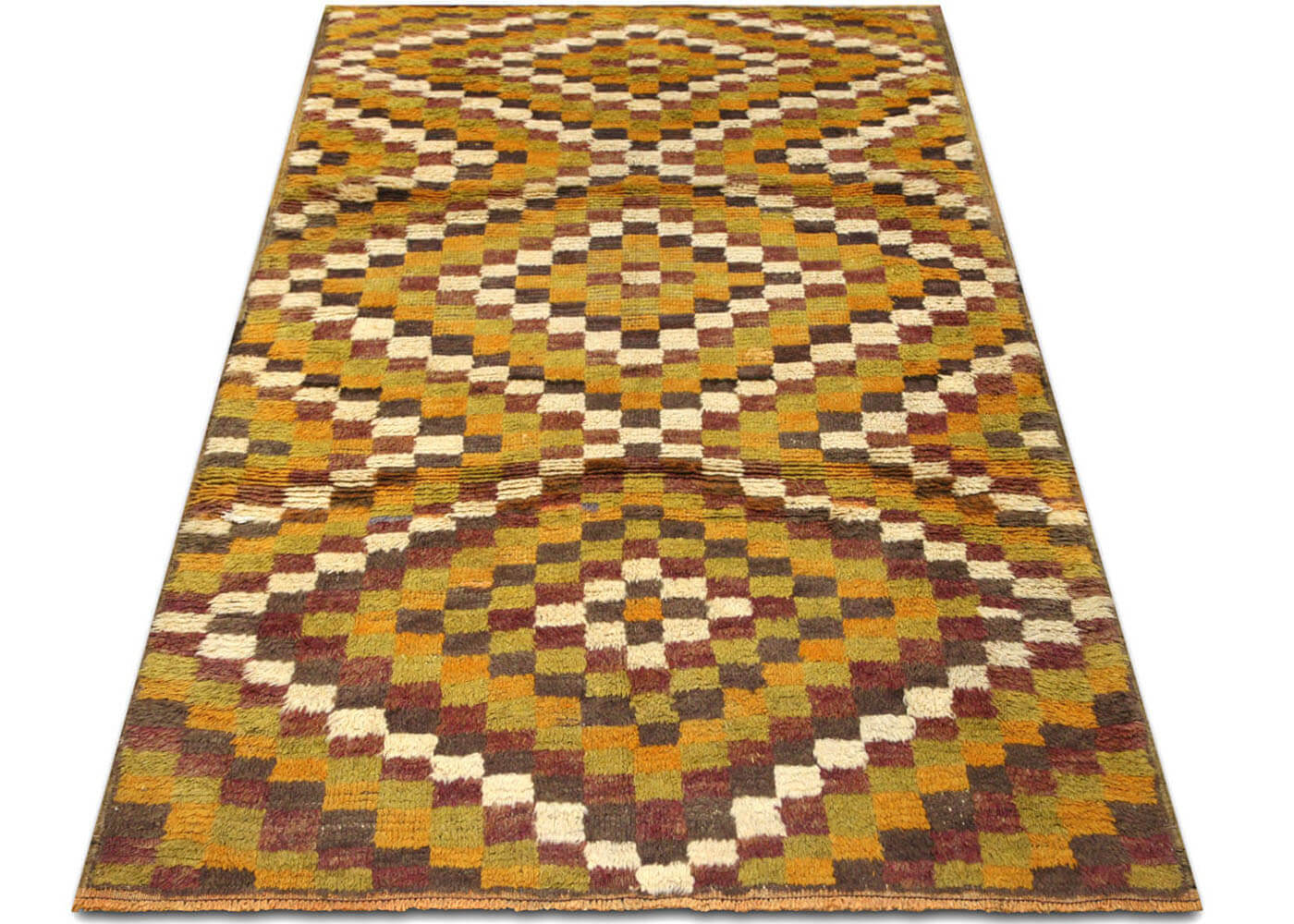 Vintage Turkish Tulu Rug - 4'6" x 8'1" - 132191
