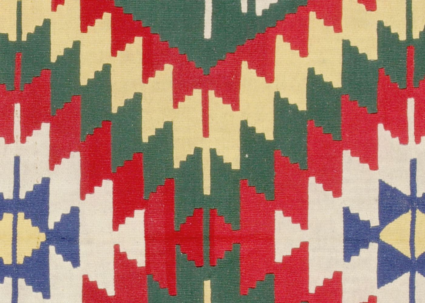 Vintage Turkish Kilim - 5'11" x 7'8" - 132197