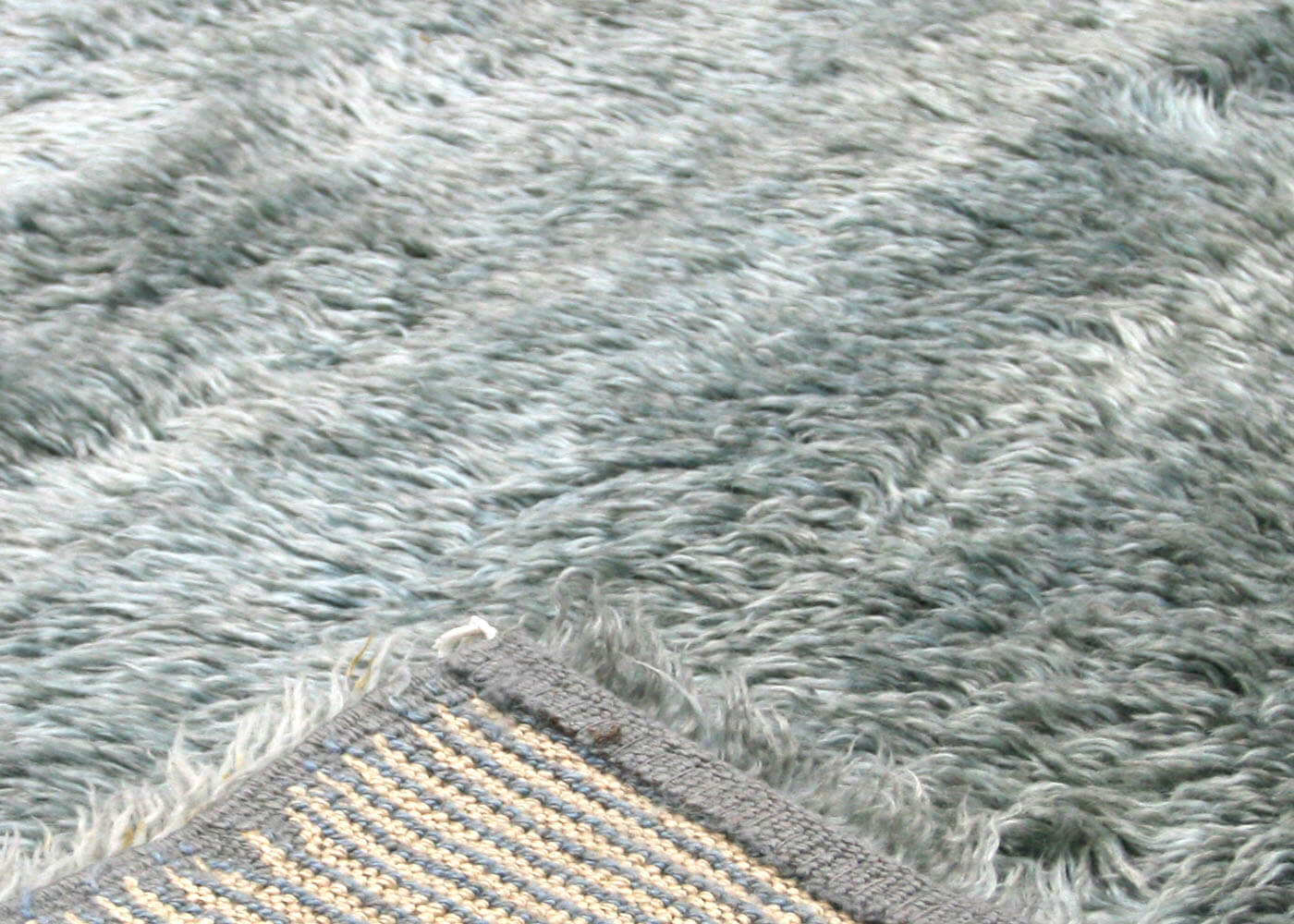 Vintage Turkish Shag Rug - 8'11" x 12'1" - 132259