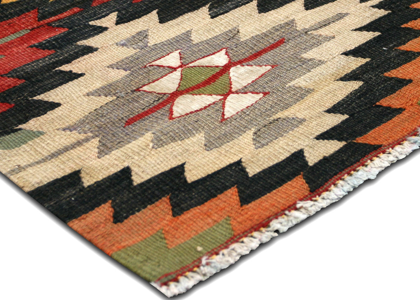 Vintage Turkish Kilim - 4'10" x 9'6" - 132270