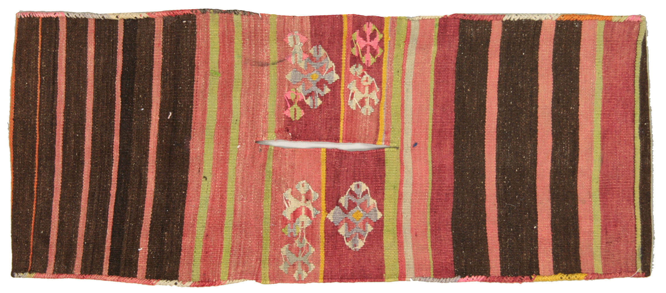 Vintage Turkish Kilim Saddle Bag - 1'6" x 3'7" - 132375