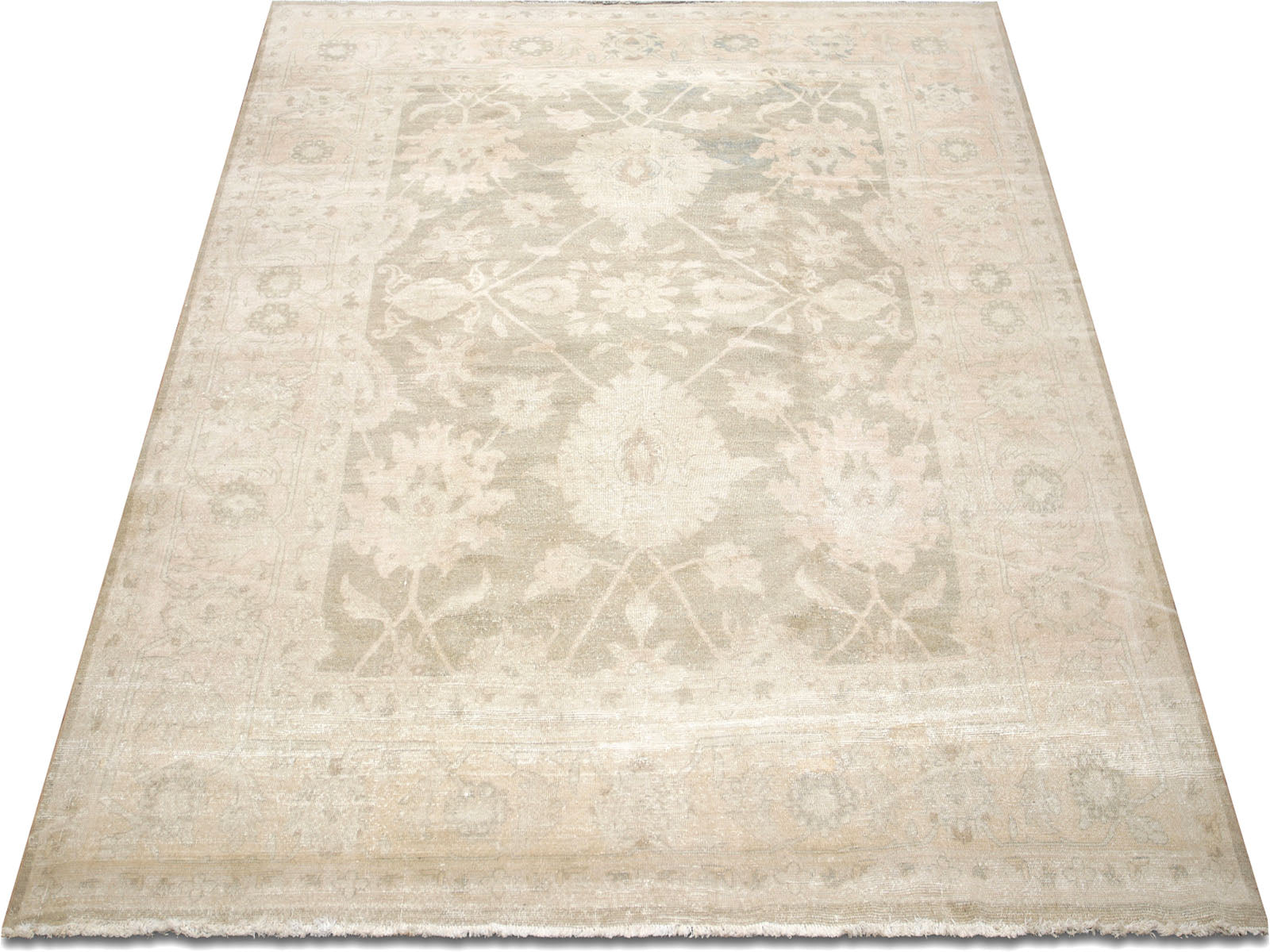 Semi Antique Persian Mahal Rug - 9' x 12'8"