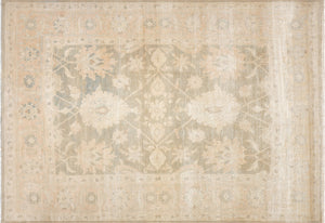 Semi Antique Persian Mahal Rug - 9' x 12'8" - 132453